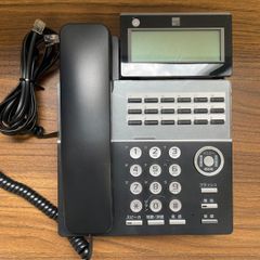 Ｊ0007 ビジネスホン サクサ TD810(K) 中古 ブラック 業務用 SAXA 18ボタン多機能電話機（黒）