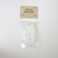 This is... | All-Cotton Athletic Shoelaces (white) | シューレース (45inch/54inch) 靴紐 おしゃれ シューズアクセサリー