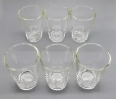 【中古】グラス ロゴ レターロゴグラス6個セット 140ml 「スターバックスコーヒー」
