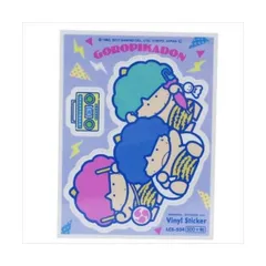 【メール便】ゴロピカドン ステッカー ビニールステッカー ゼネラルステッカー なつかしシリーズ グッズ DECOシール かわいい プレゼント 男の