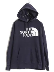 【お得なクーポン配布中!】 ノースフェイス プリント スウェット フード パーカー レディース L 古着 The North Face アウトドア トレーナー プルオーバー 裏起毛 薄手