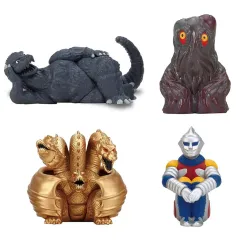 【中古】トレーディングフィギュア 全4種セット 「東宝怪獣 ゴジラまちぼうけ02」