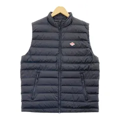 ダントン ナイロンタフタ スタンドカラー ライトダウンベスト ジャケット 美品 DT-A0565 NRP カジュアル DANTON アウター DM14125■