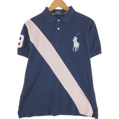 古着 ラルフローレン Ralph Lauren POLO by Ralph Lauren CUSTOM FIT ビッグポニー 半袖 ポロシャツ メンズL相当/eaa556399