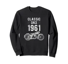 クラシック 1961 シャツ オートバイ バイカー 61歳 バースデーシャツ トレーナー