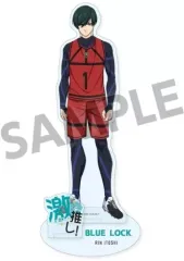 【中古】アクリルスタンド・アクリルパネル 糸師凛(チームRED ver.) 激推しアクリルフィギュア vol.3 「ブルーロック」