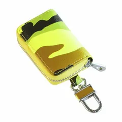 AWESOME(オーサム)　マルチカラースマートキーケース　カモフラシリーズ　ASK-M06　イエロー