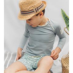 《FOLPETTO》UVカット ラッシュガード ／ SPENCER ／ CLOUDGREY
