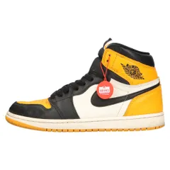 NIKE (ナイキ) AIR JORDAN 1 RETRO HIGH OG Taxi 555088-711 エアジョーダン1 ハイ OG タクシー ハイカットスニーカー イエロー/ブラック US8/26cm