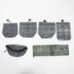 【OneSize グレー系】 Zpacks ( ゼットパックス ) オリジナルパック スタッフサック 生産終了モデル 入手困難 バッグ ストレージ パッキングサック スタッフサック インナーポーチ DCF ( ダイニーマ・コンポジット・ファ