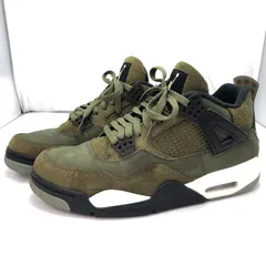 【中古】Nike Air Jordan 4 Retro SE Craft Olive サイズ27.5cm FB9927-200[91]
