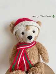 クリスマスコスチューム⭐︎ダッフィー　サンタ帽子＆マフラー