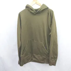 ◇ ⊇ NIKE ナイキ Therma FIT 長袖 パーカー サイズXL カーキ メンズ E  【1507030016425】