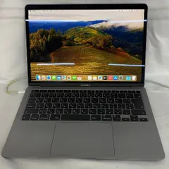 ★【中古品】Apple MacBook Air 10.1 M1 8GB/256GB A2337 スペースグレイ【７日間保証】