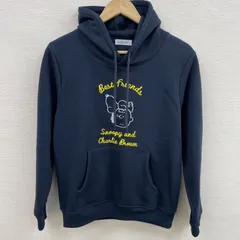 PEANUTS  ピーナッツ　スヌーピー　チャーリー・ブラウン　パーカー　ネイビー　S