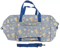 【中古】バッグ ネイビー チャイロイコグマのぎゅ～っとぬいぐるみ 折りたたみ3WAYバッグ 「リラックマ」