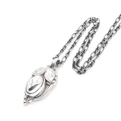 新品・未使用 ジョージジェンセン ２００３イヤーペンダント(シルバーネックレス) 北欧デンマーク2003'sGeorg JensenジョージジェンセンHeritage