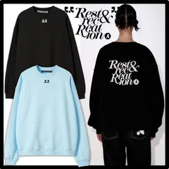 Rest&recReation トレーナー スウェット 韓国 大人気☆RR LOGO