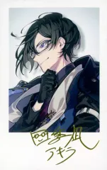 【中古】キャラカード 四季凪アキラ(箔押しサイン入り) 「バーチャルYoutuber にじさんじ ランダムチェキ風カード」 VOLTACTION Welcome Goods