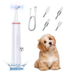 犬 歯ブラシ 電動歯ブラシ 歯ブラシ ペット用歯ブラシ 犬用 猫用 オーラルケア歯石 歯バクテリア 歯周病 クリーニングツール 口をきれいにする ペット用品