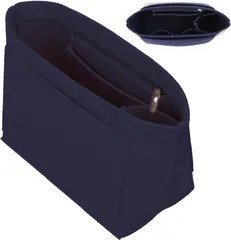 totocca バッグインバッグ フェルト加工 インナーバッグ ポーチ 軽量 レディース( ロイヤルネイビー,  M)