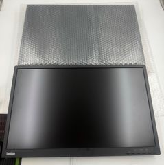 ★二台セット★アーム向け★ThinkVision E24-10 23.8インチワイド LED液晶モニター 薄型 液晶ディスプレイ 1920 x 1080 フルHD 16：9 IPSパネル ディスプレイポート/VG 中古