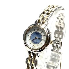 【稼働品】SEIKO　腕時計　ソーラー式　　２針　ラウンド　シルバー