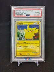 PSA10 ピカチュウ イタリア 2010年ピカチュウワールド収録 - CARD SHOP