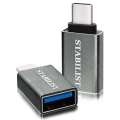 【国内ブランド】 STABILIST usb-type-c-変換 標準USBC変換アダプタ 2個 タイプc type-c usb-a-usb-c変換コネクタ usbc typec 3.1 OTG 1