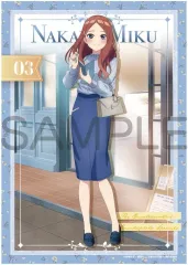 【中古】クリアポスター A3クリアポスター 中野三玖 「五等分の花嫁∽」
