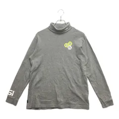 中古 メンズ ラフ＆スウェル rough&swell 長袖シャツ L グレー タートルネック ストレッチ