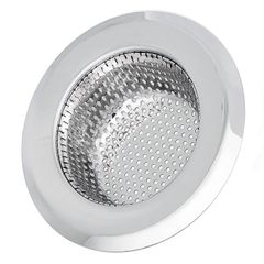 【人気商品】排水口カバー 流し用 抗菌 排水口サイズ：約35-45mm ゴミカゴ 排水フィルター パンチング 18-8ステンレス 浅型 ごみ受け ゴミカゴ 排水口 洗面台 洗面所 洗面台 (XS(排水口サイズ：約35-45mm))