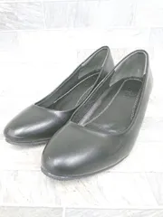 ◇ Θ kando 大きいサイズ　幅広　フォーマル ヒール　パンプス サイズ24.0EEEE ブラック レディース P  【1410230000128】