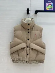 MONCLER  ベージュ ダウンベスト｜本日限定特価｜新品未使用-GY11