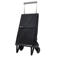 正規品/スペイン ROLSER (ロルサー) 社製 折りたたみショッピングカート 40L プレガマティック MF BK ブラック RS-100PL