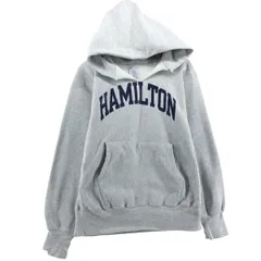 古着 90年代 チャンピオン Champion REVERSE WEAVE リバースウィーブ 刺繍タグ カレッジ スウェットプルオーバーパーカー/eaa513044