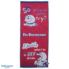 I'm doraemon ドラえもん エスケイプ フェイスタオル