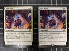 Mtg シングル: 　High Noon (真昼の決闘) 2枚セット　サンダージャンクション