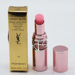 未使用 イヴサンローラン YSL ラブシャイン キャンディ グロウ バーム 1B PINK SUNRISE 3.1g CR7-05-06-20B
