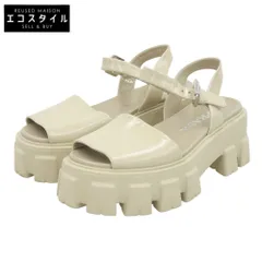 美品 PRADA プラダ サンダル ストラップ ベルト シューズ ラバー 28 PRADA サンダル 1X857M 3LKK ラバー ストラップ(505977170