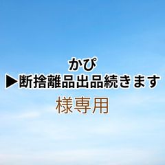 かぴ ▶断捨離品出品続きます様専用出品です。