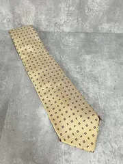 BURBERRY バーバリー BLACK LABEL ジャカード織 ネクタイ sizeF/ベージュ ■■ メンズ