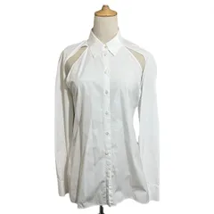MAISON MARGIELA(メゾンマルジェラ) 18SS Back hole, side cut, long sleeve shirt 背面・袖カット 長袖 シャツ S51DL0247 S44720 40(L程度) ホワイトのサムネイル