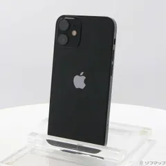 〔中古品〕 iPhone12 mini 64GB ブラック MGA03J／A SIMフリー【297】