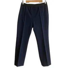 極美品＊M.filエムフィル コットンVネックブラウス 38 ネイビーストライプ 極美品＊M.filエムフィル コットンVネックブラウス 38 ネイビー