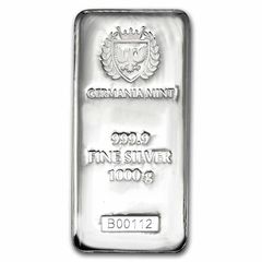 純銀インゴット1000g 1キロ Ag999 - メルカリ