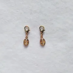 こけし ファスナーチャーム 2個 セット ペア おそろい 小さなアクセサリー