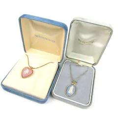 ウェッジウッド ネックレス 2点セット ペンダント アクセサリー ブランド まとめて レディース Wedgwood 【中古】