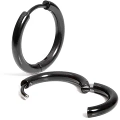 【迅速発送】SEIYA INTERNATIONAL フープピアス リングピアス ピアス メンズ レディース ステンレス 18G 両耳 2個セット