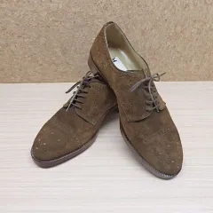 超希少MORESCHIモレスキー ペッカリーコンビタッセルローファー茶UK7 超希少MORESCHIモレスキー ペッカリーコンビタッセルローファー茶UK7